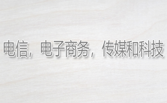 Telecommunication, E-commerce, Media & IT